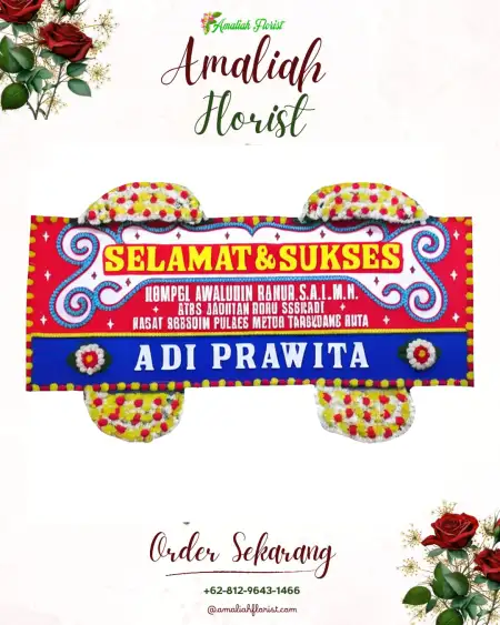 Papan Bunga Ucapan Selamat Cirimekar